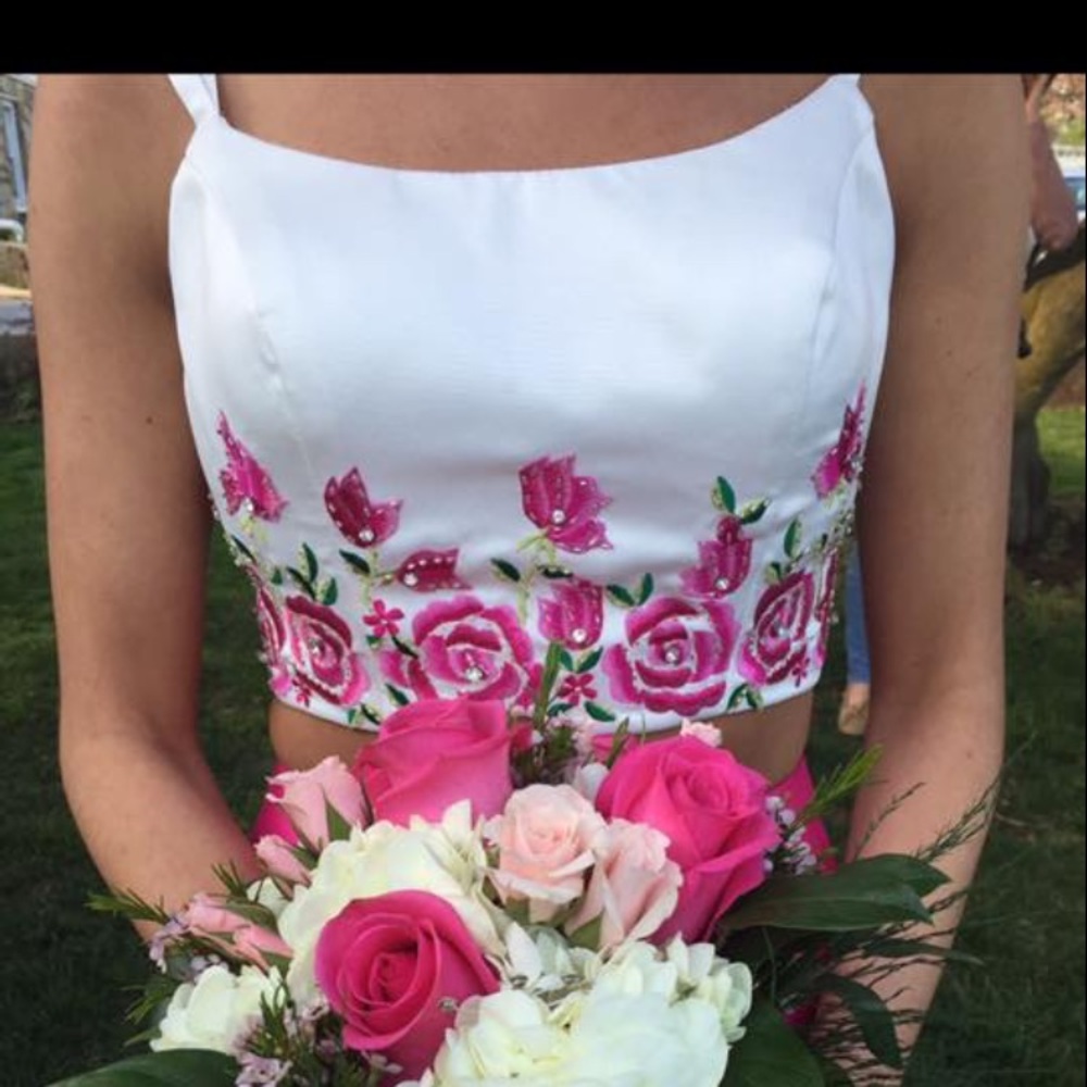 jovani two piece prom dress